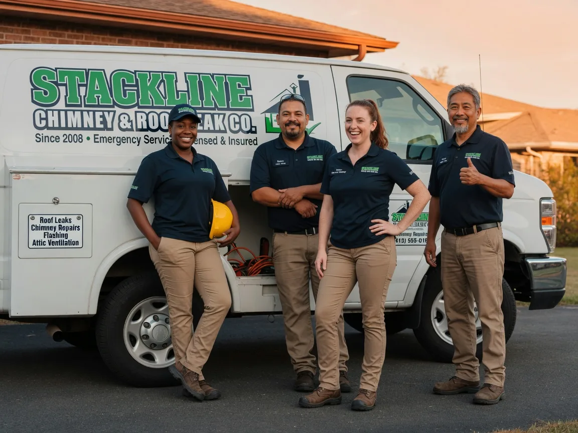 Chimney flashing repair company in Weldon, NC